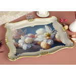 Sultan Tray Set 2- White Flower