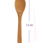 Bamboo Wooden Spoon 6s, Sugar Bowl Seasoning Spoon, Honey Spoon