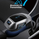 X7 Kablosuz Araç Fm Transmitter Bluetooth Çakmaklık Girişli Oto Müzik Çalar Kiti