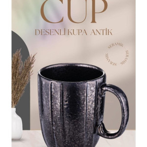 Cup - Seramik Kupa 350 Ml