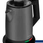 Akasya Antrasit XL 2200 Watt Damlatmayan Tasarımı ile Paslanmaz Çelik Çay Makinesi Ve Su Isıtıcısı