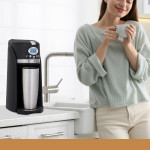 Fresh Kahve Çekirdeği Öğütücülü Dijital Göstergeli Zaman Ayarlı Otomatik Filtre Kahve Makinesi