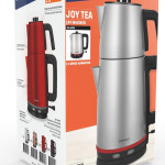 Joy Tea Rose Gold 2200 Watt Paslanmaz Çelik Çay Makinesi Ve Su Isıtıcısı