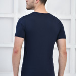 Lacivet Erkek V Yaka Full Likralı Silim Fit Basıc T-shirt F51565