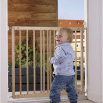 Bebek Güvenlik Kapısı, Ahşap Merdiven Korumalığı