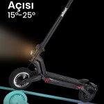 Ön Ve Arka Çift Süspansiyonlu 800w Katlanabilir Elektrikli Scooter