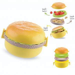 Hamburger Besleme Kabı