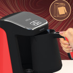 Kıvam Kırmızı Geniş Hazneli Akıllı Yerleştirme Patentli Türk Kahve Makinesi
