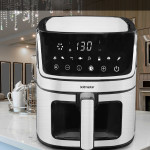 Vetto 1700 Watt Xl Dijital Dokunmatik 8 Ön Programlı Airfryer Yağsız Kızartma Sıcak Hava Fritöz