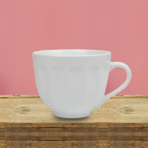 Jumbo Drip Mug White Soup, Hot Chocolate, Salep, Coffee Cup 330 Cc