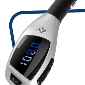 X7 Kablosuz Araç Fm Transmitter Bluetooth Çakmaklık Girişli Oto Müzik Çalar Kiti