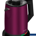 Akasya Mor Xl 2200 Watt Patentli Damlatmayan Tasarımı Çelik Çay Makinesi Ve Su Isıtıcısı