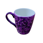 Ebruli Porcelain Mug - Lila