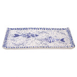 Kayak Natural Stone Tray 24 Cm - Fish Pattern