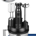 Blendactive 5 in 1 Mutfak Robotu Multi Blender Seti Siyah