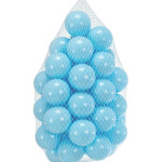 Bubble Pops Açık Gri Sünger Top Havuzu / Mavi, Mavi, Beyaz Toplu