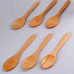 Bamboo Wooden Spoon 6s, Sugar Bowl Seasoning Spoon, Honey Spoon
