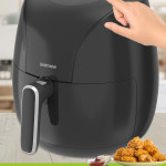 Foodchef 2000 Watt Yüksek Güç 6,4 Litre Geniş Xxl Dokunmatik Airfryer Yağsız Sıcak Hava Fritözü