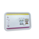 Children's Tray Double Cat 31x25cm