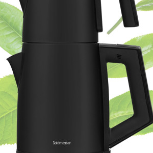Dore Black Xl 2200 Watt Patentli Damlatmayan Tasarımı Paslanmaz Çelik Çay Makinesi Ve Su Isıtıcısı