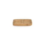 Bamboo Two-Compartment Saucer