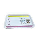 Children's Tray Double Cat 31x25cm