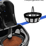 Keyf-i Kahve Yıkanabilir Ve Temizlenebilir Filtreli Çift Kupalı Filtre Kahve Makinesi