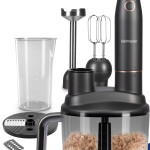 Bestrobot Antrasit 1500 Watt 5 In 1 Mutfak Robotu Multi Blender Seti