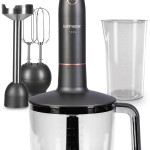 Bestmax Antrasit Geniş Hazneli 1500w Paslanmaz Çelik 3in1 Multi Blender Set