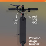 EGO2 Katlanabilir Elektrikli Scooter