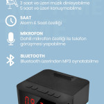 Mytime 530 Bluetooth Zoom Konferans Hoparlörü Geniş Ekranlı Alarm Saat