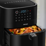 Smartfry Dijital Dokunmatik 1900 W 10 Ön Ayarlı 6 Litre Airfryer Yağsız Kızartma Sıcak Hava Fritöz