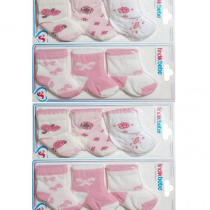 Kız Bebekl Çorap 12 Çift