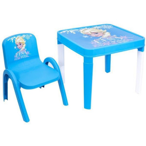 Lisanslı Elsa Masa + Sandalye Seti