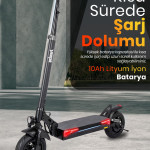 Ön Ve Arka Çift Süspansiyonlu 500w Katlanabilir Elektrikli Scooter