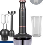 Bestblend Antrasit 1500 watt 4 Bıçaklı Paslanmaz 3 In 1 Blender Seti