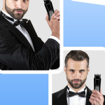Magicman Saç Ve Sakal Vücut Tıraş Makinesi 17 In1 Standlı Adaptörlü Full Erkek Bakım Seti