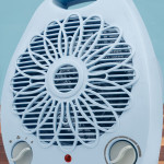 Sahra Mavi 2000 Watt Isıya Dayanıklı Sıcak Ilık Soğuk Devrilme Emniyetli Isıtıcı Fan