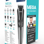 Mega 17 In 1 Erkek Bakım Seti Paslanmaz Çelik Bıçaklı 120 Dk Kablolu Kablosuz Kullanım