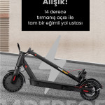 Garantili Katlanır Patlamaz Lastik Elektrikli Scooter