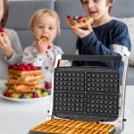 Grillart 2000Watt 3in1 Granit Çıkarılabilir Plaka Waffle, Izgara, Tost Makinesi