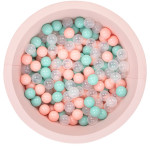 Bubble Pops Pembe Top Havuzu ve Pembe Mint Şeffaf Top
