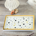 Artemis Tray 22x37 Cm - Star Pattern