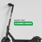 Garantili 350w Güçlü Motor Katlanabilir Elektrikli Scooter