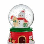 Snow Globe With Music And Lights - Happy Birthday