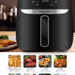 Stilo 1700 Watt Xl Dijital Dokunmatik 8 Ön Programlı Airfryer Yağsız Kızartma Sıcak Hava Fritöz