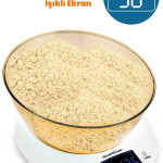 Goldstar Geniş Led Ekranlı Dokunmatik Dijital Hassas 1gr-5kg Mutfak Tartısı Terazisi