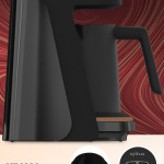 Kıvam Siyah Kahve Geniş Hazneli Akıllı Yerleştirme Patentli Türk Kahve Makinesi
