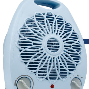 Sahra Mavi 2000 Watt Isıya Dayanıklı Sıcak Ilık Soğuk Devrilme Emniyetli Isıtıcı Fan