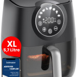 Freefry 1700w Xl Dokunmatik 8 Ön Ayarlı Cam Kapaklı Hazne Aydınlatmalı Airfryer Sıcak Hava Fritözü